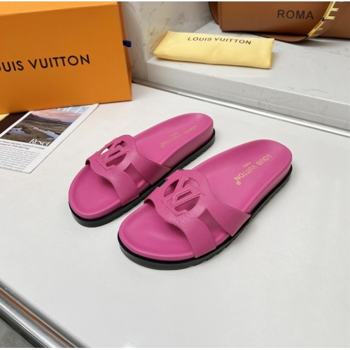 Cheap Louis Vuitton Slippers For Women #1197711 Replica Wholesale [$76.00 USD] [ITEM#1197711] on Replica Louis Vuitton Slippers