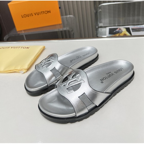 Cheap Louis Vuitton Slippers For Women #1197716 Replica Wholesale [$76.00 USD] [ITEM#1197716] on Replica Louis Vuitton Slippers