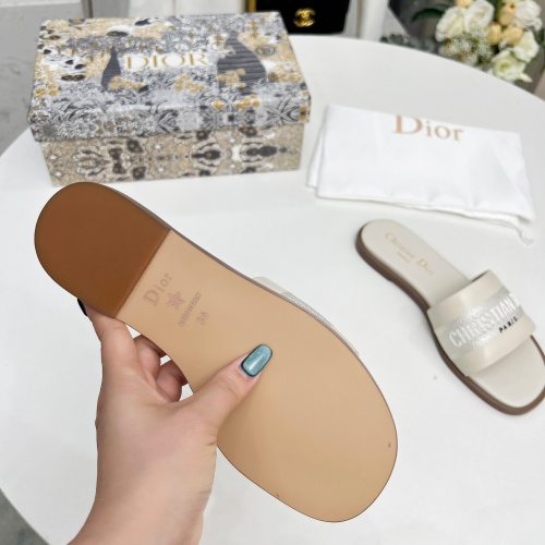 Cheap Christian Dior Slippers For Women #1197727 Replica Wholesale [$82.00 USD] [ITEM#1197727] on Replica Christian Dior Slippers