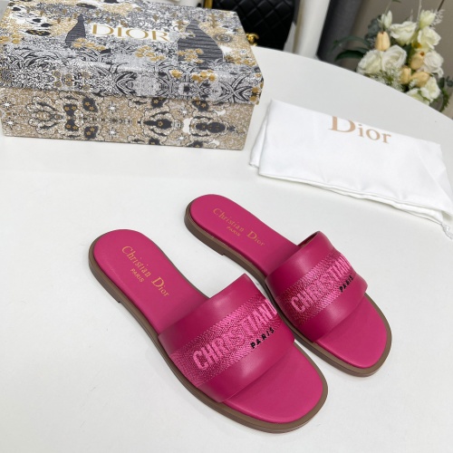 Cheap Christian Dior Slippers For Women #1197732 Replica Wholesale [$82.00 USD] [ITEM#1197732] on Replica Christian Dior Slippers