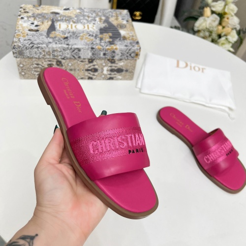 Cheap Christian Dior Slippers For Women #1197732 Replica Wholesale [$82.00 USD] [ITEM#1197732] on Replica Christian Dior Slippers