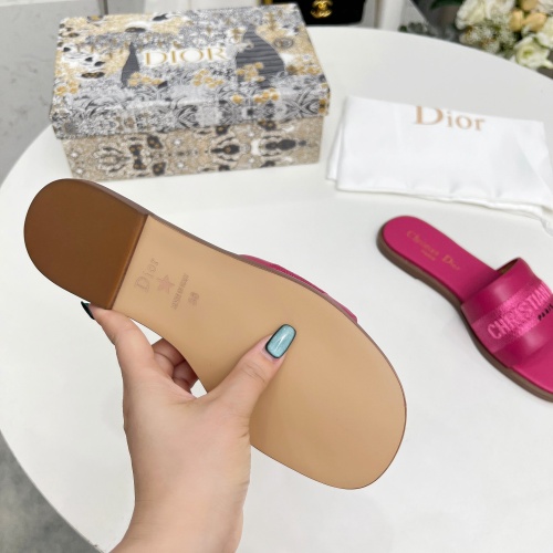 Cheap Christian Dior Slippers For Women #1197732 Replica Wholesale [$82.00 USD] [ITEM#1197732] on Replica Christian Dior Slippers