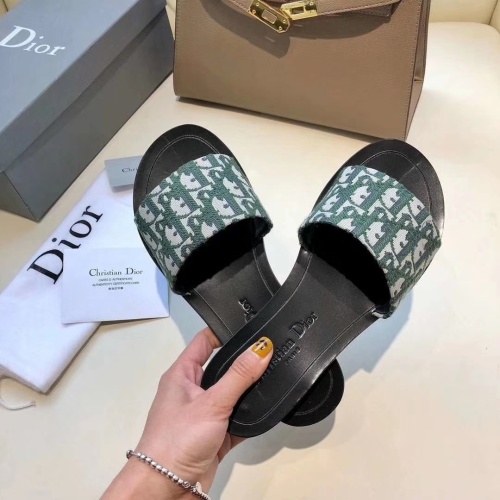 Cheap Christian Dior Slippers For Women #1197740 Replica Wholesale [$56.00 USD] [ITEM#1197740] on Replica Christian Dior Slippers