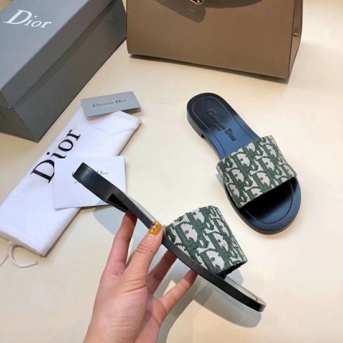 Cheap Christian Dior Slippers For Women #1197740 Replica Wholesale [$56.00 USD] [ITEM#1197740] on Replica Christian Dior Slippers