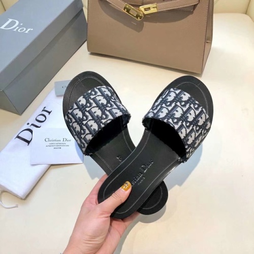 Cheap Christian Dior Slippers For Women #1197743 Replica Wholesale [$56.00 USD] [ITEM#1197743] on Replica Christian Dior Slippers