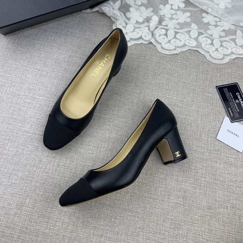 Cheap Chanel High-Heeled Shoes For Women #1197748 Replica Wholesale [$88.00 USD] [ITEM#1197748] on Replica Chanel High-Heeled Shoes