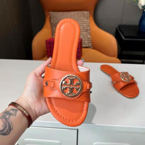 Cheap Tory Burch TB Slippers For Women #1197762 Replica Wholesale [$48.00 USD] [ITEM#1197762] on Replica Tory Burch TB Slippers