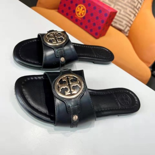 Cheap Tory Burch TB Slippers For Women #1197763 Replica Wholesale [$48.00 USD] [ITEM#1197763] on Replica Tory Burch TB Slippers