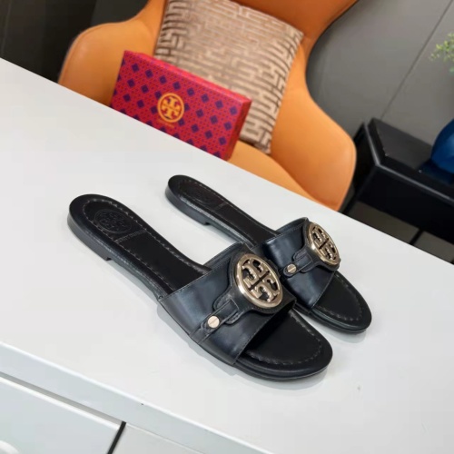 Cheap Tory Burch TB Slippers For Women #1197763 Replica Wholesale [$48.00 USD] [ITEM#1197763] on Replica Tory Burch TB Slippers