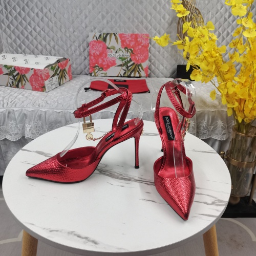 Cheap Dolce &amp; Gabbana D&amp;G Sandal For Women #1197781 Replica Wholesale [$128.00 USD] [ITEM#1197781] on Replica Dolce &amp; Gabbana D&amp;G Sandal