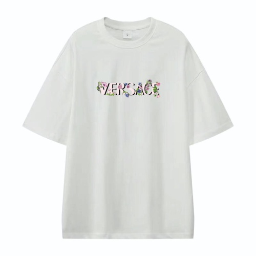 Cheap Versace T-Shirts Short Sleeved For Unisex #1197828 Replica Wholesale [$25.00 USD] [ITEM#1197828] on Replica Versace T-Shirts