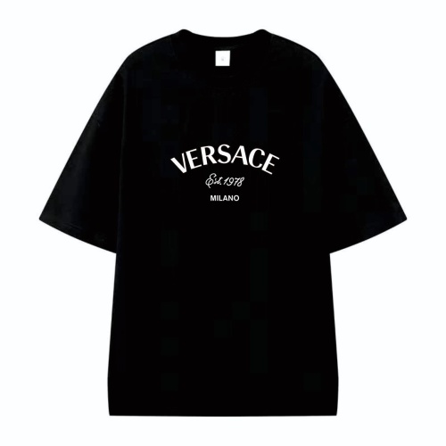 Cheap Versace T-Shirts Short Sleeved For Unisex #1197831 Replica Wholesale [$25.00 USD] [ITEM#1197831] on Replica Versace T-Shirts