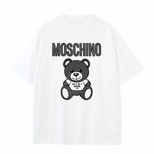 Cheap Moschino T-Shirts Short Sleeved For Unisex #1197858 Replica Wholesale [$25.00 USD] [ITEM#1197858] on Replica Moschino T-Shirts