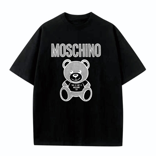 Cheap Moschino T-Shirts Short Sleeved For Unisex #1197859 Replica Wholesale [$25.00 USD] [ITEM#1197859] on Replica Moschino T-Shirts