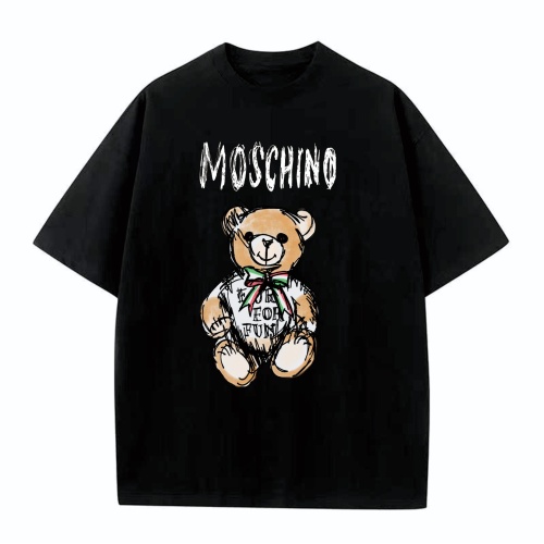 Cheap Moschino T-Shirts Short Sleeved For Unisex #1197861 Replica Wholesale [$25.00 USD] [ITEM#1197861] on Replica Moschino T-Shirts