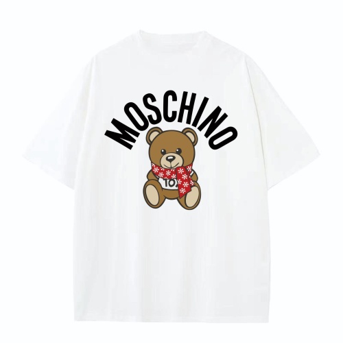 Cheap Moschino T-Shirts Short Sleeved For Unisex #1197862 Replica Wholesale [$25.00 USD] [ITEM#1197862] on Replica Moschino T-Shirts