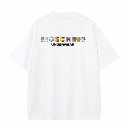 Cheap Moschino T-Shirts Short Sleeved For Unisex #1197866 Replica Wholesale [$25.00 USD] [ITEM#1197866] on Replica Moschino T-Shirts