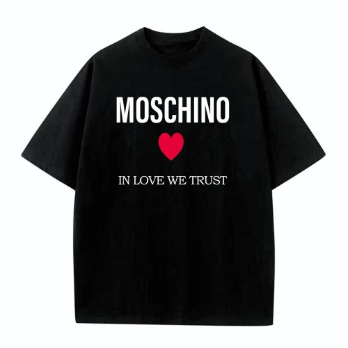 Cheap Moschino T-Shirts Short Sleeved For Unisex #1197869 Replica Wholesale [$25.00 USD] [ITEM#1197869] on Replica Moschino T-Shirts