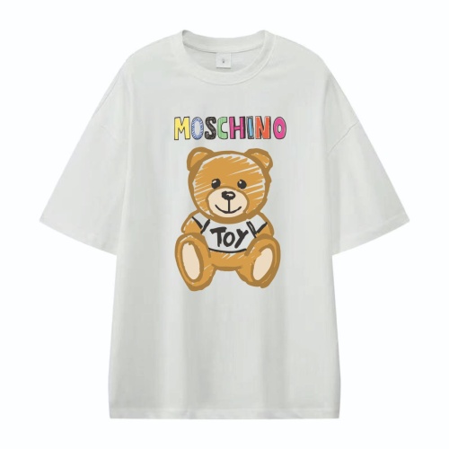 Cheap Moschino T-Shirts Short Sleeved For Unisex #1197872 Replica Wholesale [$25.00 USD] [ITEM#1197872] on Replica Moschino T-Shirts