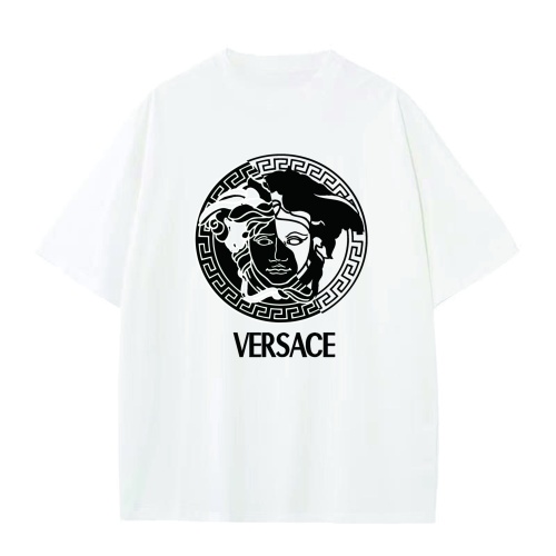 Cheap Versace T-Shirts Short Sleeved For Unisex #1197886 Replica Wholesale [$25.00 USD] [ITEM#1197886] on Replica Versace T-Shirts