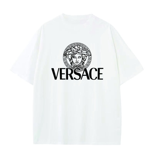 Cheap Versace T-Shirts Short Sleeved For Unisex #1197888 Replica Wholesale [$25.00 USD] [ITEM#1197888] on Replica Versace T-Shirts