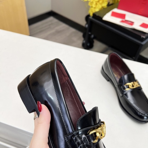 Cheap Valentino Leather Shoes For Women #1197910 Replica Wholesale [$118.00 USD] [ITEM#1197910] on Replica Valentino Leather Shoes