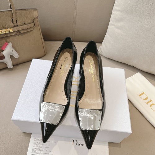 Cheap Christian Dior High-Heeled Shoes For Women #1197945 Replica Wholesale [$105.00 USD] [ITEM#1197945] on Replica Christian Dior High-Heeled Shoes