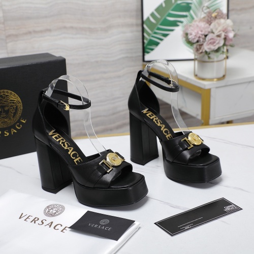 Cheap Versace Sandal For Women #1197970 Replica Wholesale [$125.00 USD] [ITEM#1197970] on Replica Versace Sandal