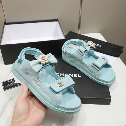 Cheap Chanel Sandal For Women #1197974 Replica Wholesale [$98.00 USD] [ITEM#1197974] on Replica Chanel Sandal