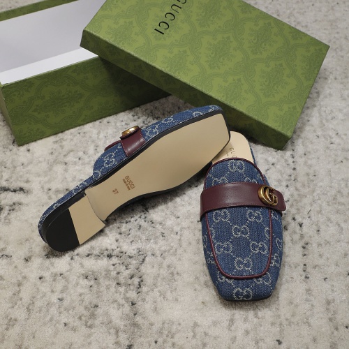 Cheap Gucci Slippers For Women #1197991 Replica Wholesale [$88.00 USD] [ITEM#1197991] on Replica Gucci Slippers