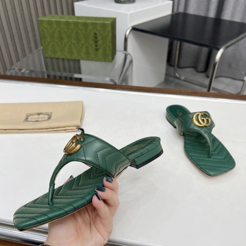 Cheap Gucci Slippers For Women #1198008 Replica Wholesale [$85.00 USD] [ITEM#1198008] on Replica Gucci Slippers