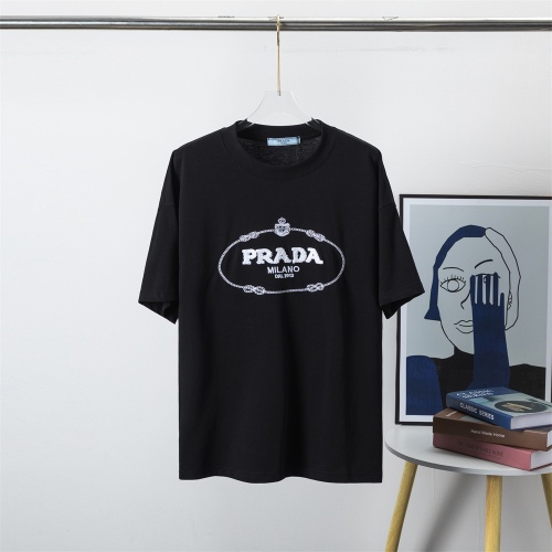 Cheap Prada T-Shirts Short Sleeved For Men #1198074 Replica Wholesale [$29.00 USD] [ITEM#1198074] on Replica Prada T-Shirts