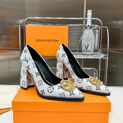 Cheap Louis Vuitton High-Heeled Shoes For Women #1198096 Replica Wholesale [$85.00 USD] [ITEM#1198096] on Replica Louis Vuitton High-Heeled Shoes