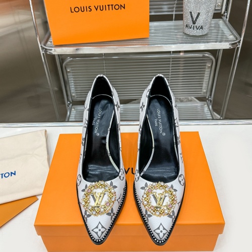 Cheap Louis Vuitton High-Heeled Shoes For Women #1198096 Replica Wholesale [$85.00 USD] [ITEM#1198096] on Replica Louis Vuitton High-Heeled Shoes