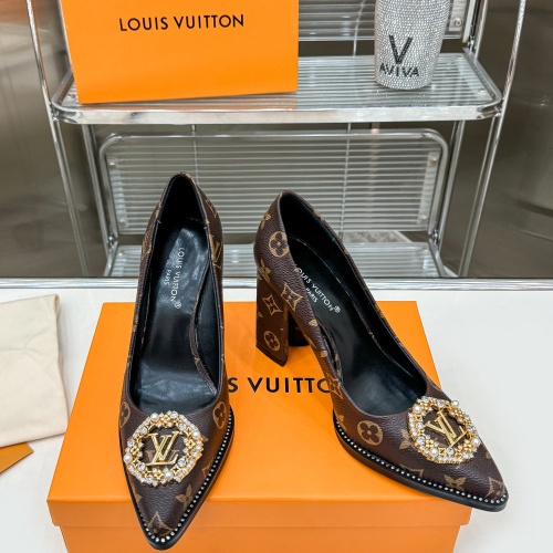 Cheap Louis Vuitton High-Heeled Shoes For Women #1198097 Replica Wholesale [$85.00 USD] [ITEM#1198097] on Replica Louis Vuitton High-Heeled Shoes