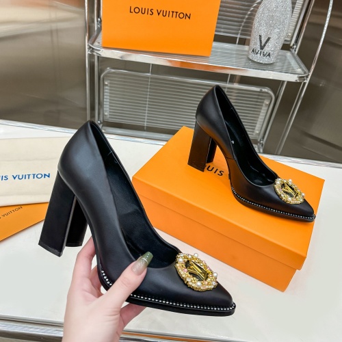 Cheap Louis Vuitton High-Heeled Shoes For Women #1198098 Replica Wholesale [$85.00 USD] [ITEM#1198098] on Replica Louis Vuitton High-Heeled Shoes