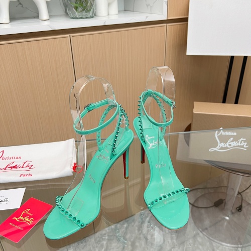 Cheap Christian Louboutin Sandal For Women #1198103 Replica Wholesale [$108.00 USD] [ITEM#1198103] on Replica Christian Louboutin Sandal