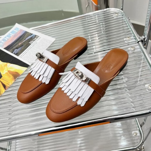 Cheap Hermes Slippers For Women #1198147 Replica Wholesale [$88.00 USD] [ITEM#1198147] on Replica Hermes Slippers