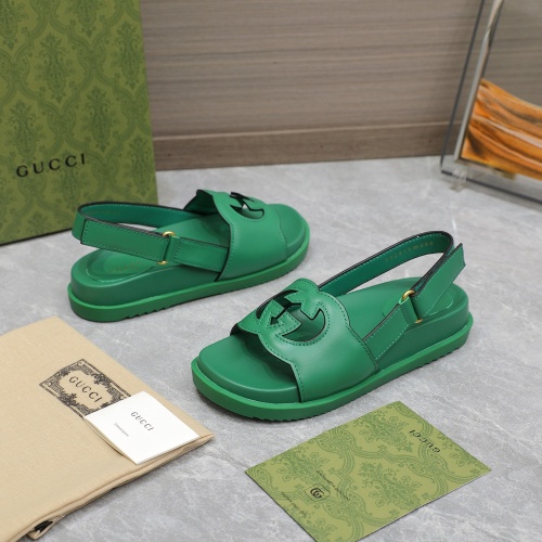 Cheap Gucci Sandal For Women #1198155 Replica Wholesale [$102.00 USD] [ITEM#1198155] on Replica Gucci Sandal