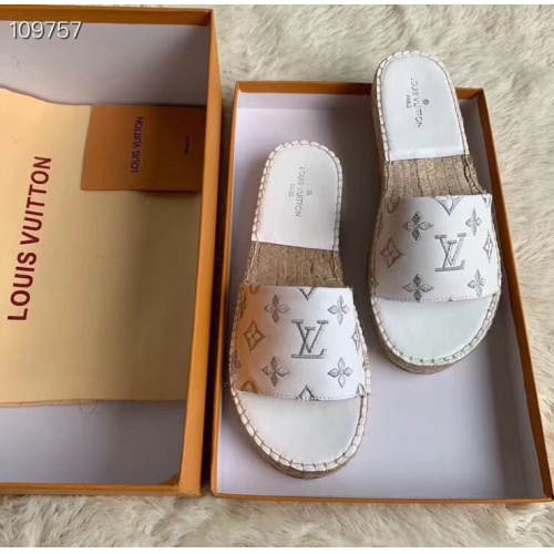 Cheap Louis Vuitton Slippers For Women #1198159 Replica Wholesale [$64.00 USD] [ITEM#1198159] on Replica Louis Vuitton Slippers