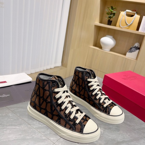 Cheap Valentino High Tops Shoes For Women #1198236 Replica Wholesale [$92.00 USD] [ITEM#1198236] on Replica Valentino High Tops Shoes