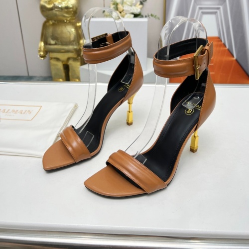 Cheap Balmain Sandal For Women #1198244 Replica Wholesale [$122.00 USD] [ITEM#1198244] on Replica Balmain Sandal