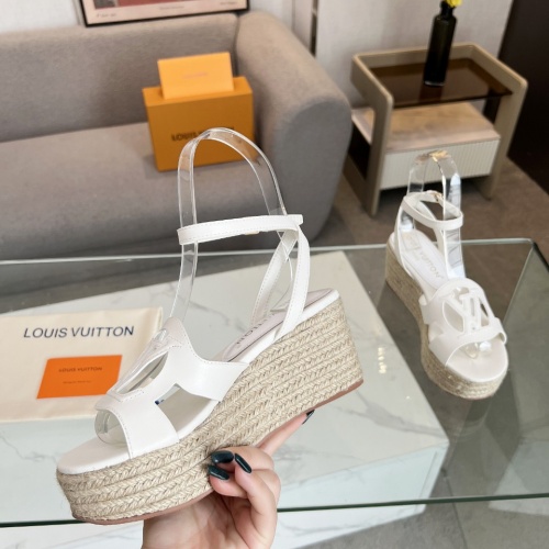 Cheap Louis Vuitton Sandal For Women #1198267 Replica Wholesale [$96.00 USD] [ITEM#1198267] on Replica Louis Vuitton Sandal