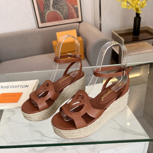 Cheap Louis Vuitton Sandal For Women #1198268 Replica Wholesale [$96.00 USD] [ITEM#1198268] on Replica Louis Vuitton Sandal