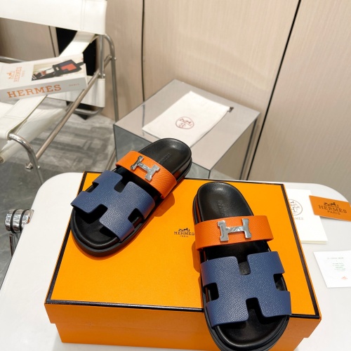 Cheap Hermes Slippers For Men #1198283 Replica Wholesale [$88.00 USD] [ITEM#1198283] on Replica Hermes Slippers