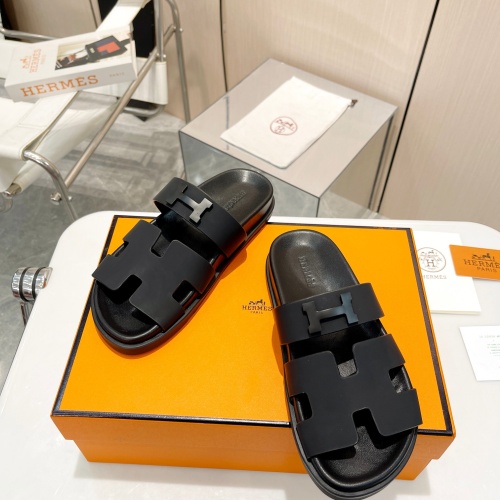 Cheap Hermes Slippers For Men #1198287 Replica Wholesale [$88.00 USD] [ITEM#1198287] on Replica Hermes Slippers