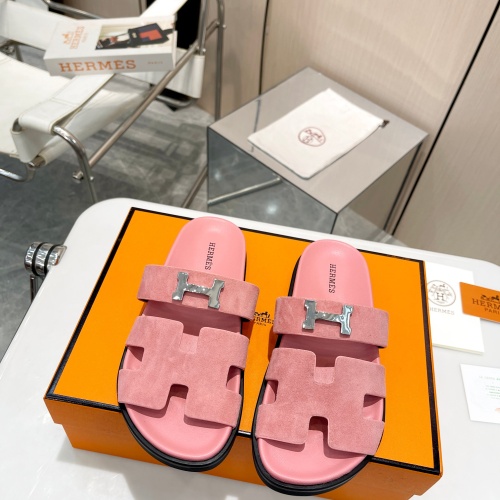 Cheap Hermes Slippers For Women #1198290 Replica Wholesale [$88.00 USD] [ITEM#1198290] on Replica Hermes Slippers