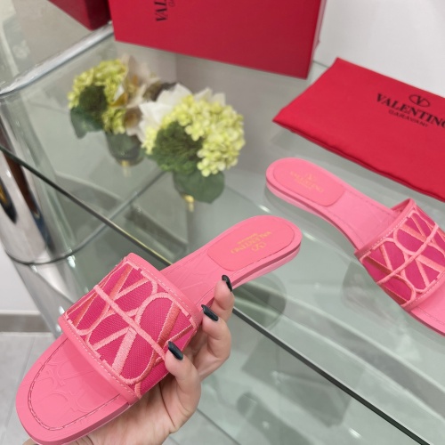 Cheap Valentino Slippers For Women #1198327 Replica Wholesale [$82.00 USD] [ITEM#1198327] on Replica Valentino Slippers