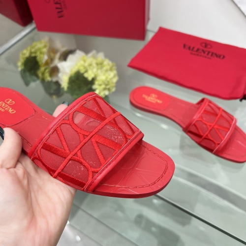 Cheap Valentino Slippers For Women #1198328 Replica Wholesale [$82.00 USD] [ITEM#1198328] on Replica Valentino Slippers