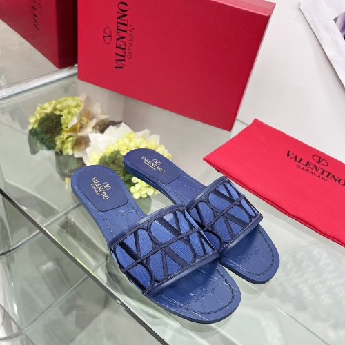 Cheap Valentino Slippers For Women #1198330 Replica Wholesale [$82.00 USD] [ITEM#1198330] on Replica Valentino Slippers